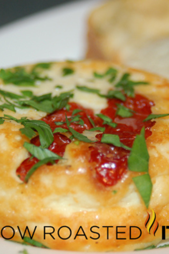 Baked Ricotta with Sun-dried Tomatoes