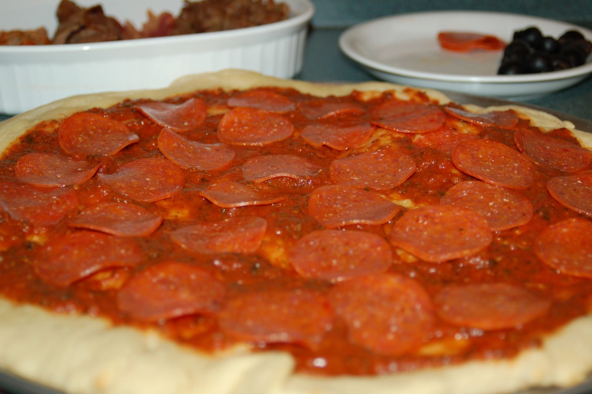 assembling the perfect pizza