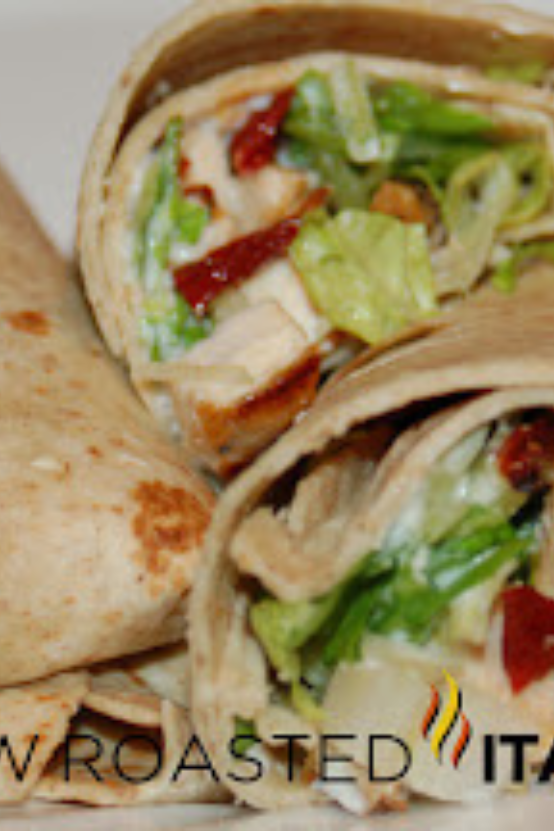 Sun-dried Tomato Grilled Chicken Wrap with Ranch Sauce