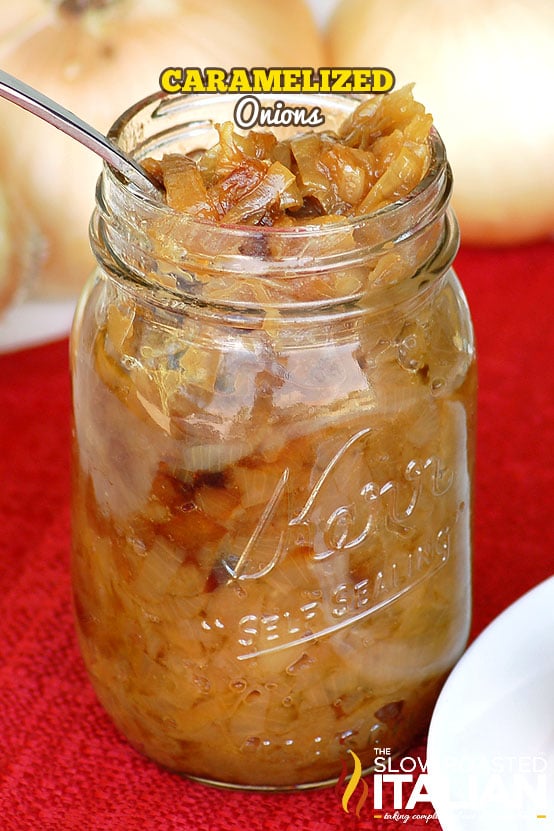 Crockpot Caramelized Onions