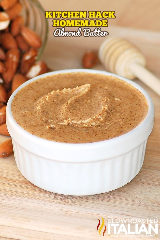 How to:  Honey Vanilla Almond Nut Butter