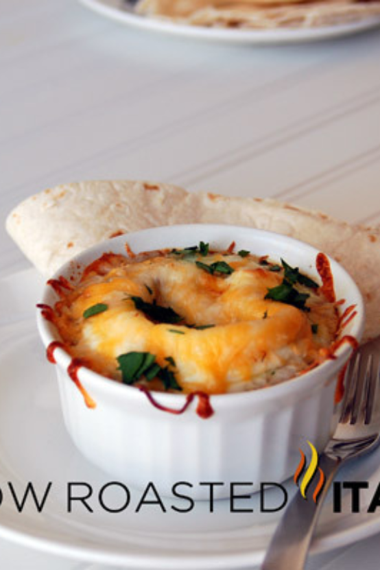 Low Calorie Mexican Baked Eggs