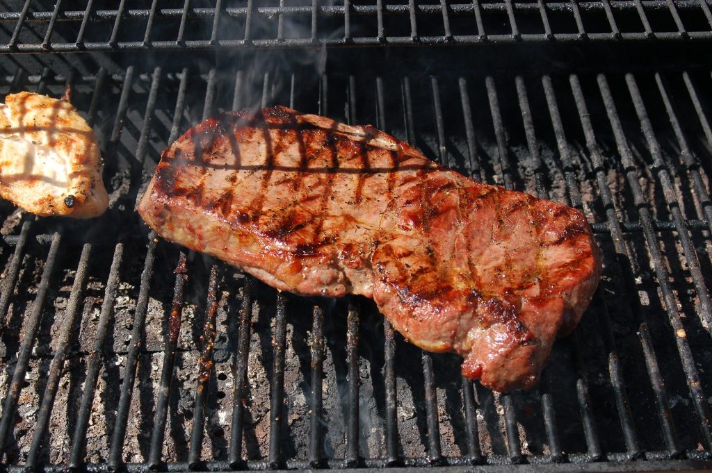 London broil on grill