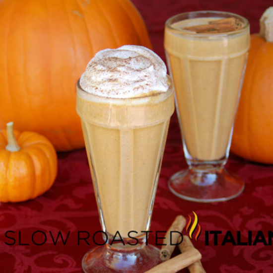 pumpkin pie milkshake