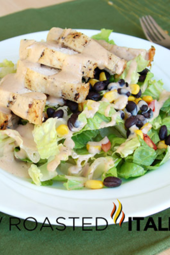 Southwestern Chicken Salad with Spicy Ranch