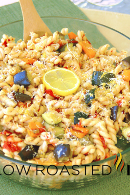 Lemon Roasted Vegetable Pasta