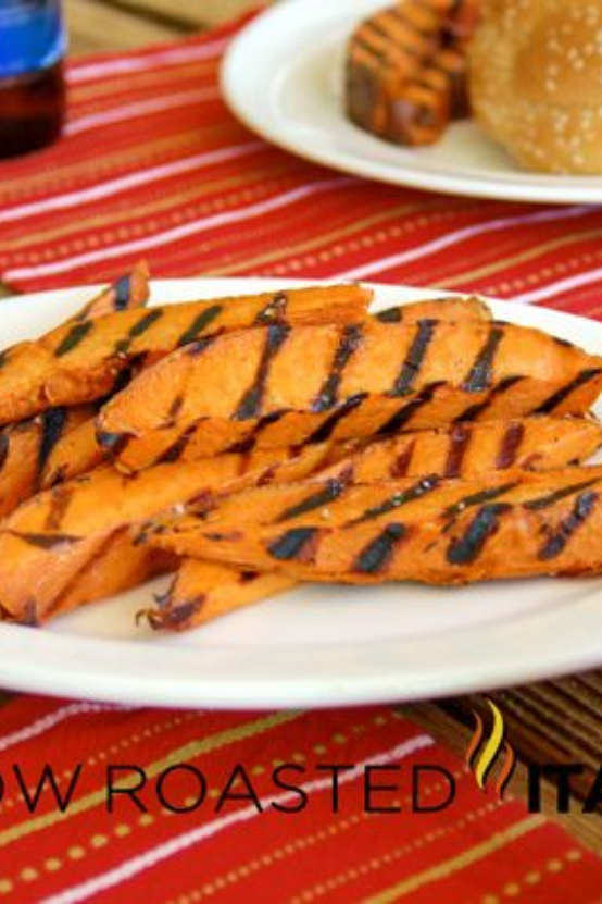 Grilled Sweet Potato Fries