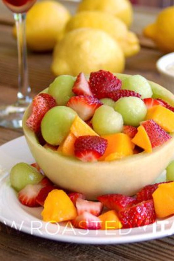 Honey Dew Melon Fruit Bowl