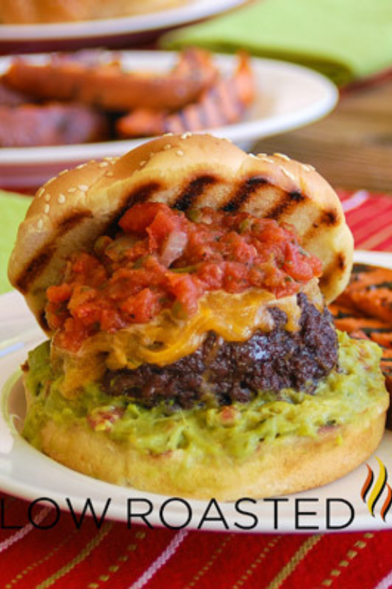 Knock Your Boots Off Tex-Mex Burgers