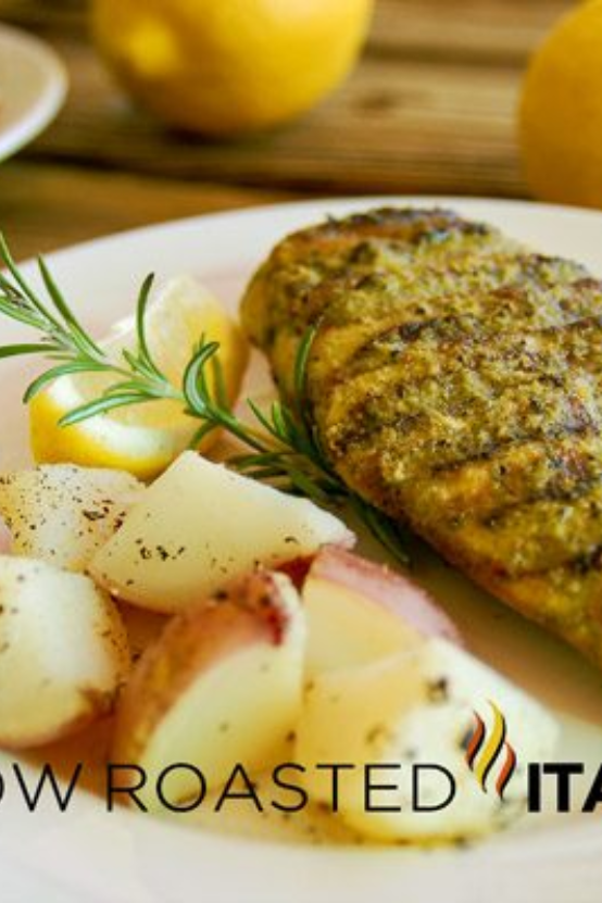 Simple Rosemary Lemon Marinade and Grilled Chicken