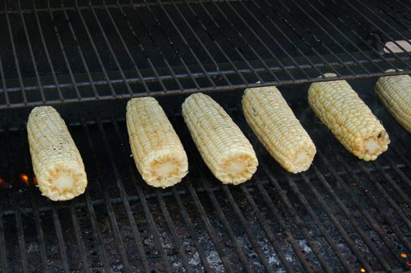 corn on grill