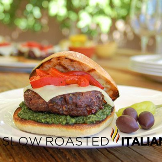 Tuscan Summer Sundried Tomato Burger TSRI
