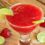 frozen daiquiri close up