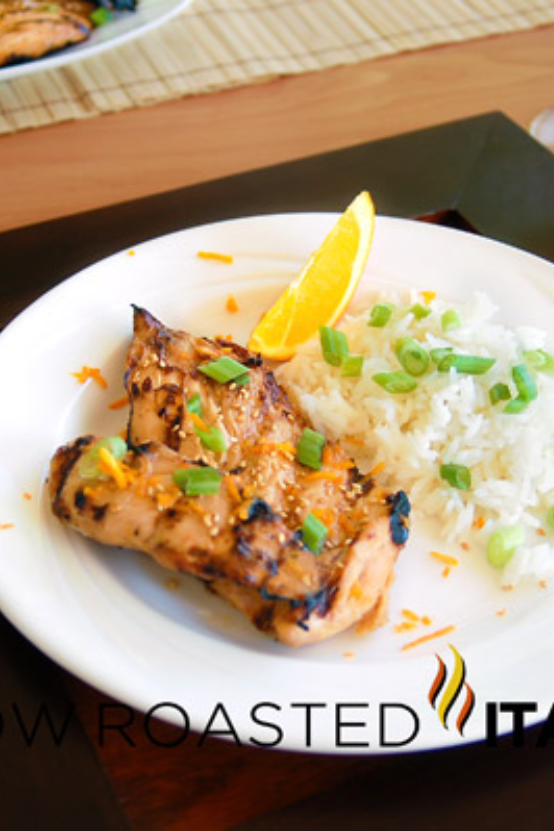 Simple Asian Honey Grilled Chicken with Marinade