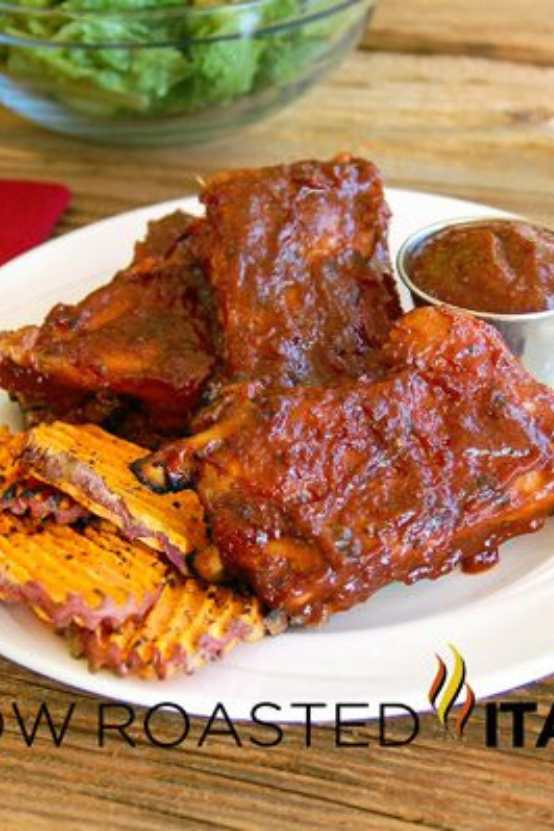 Bourbon Barbecue Pork Baby Back Ribs