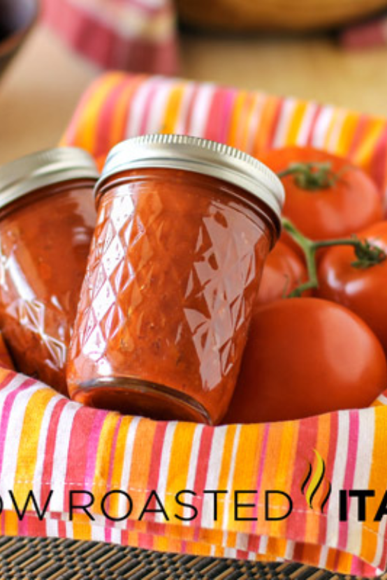 Homemade Crock Pot Tomato Paste