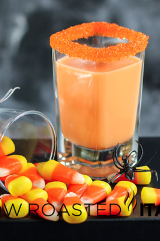 Candy Corn Cocktail Shooters