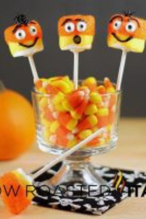 Candy Corn Creeper Pops