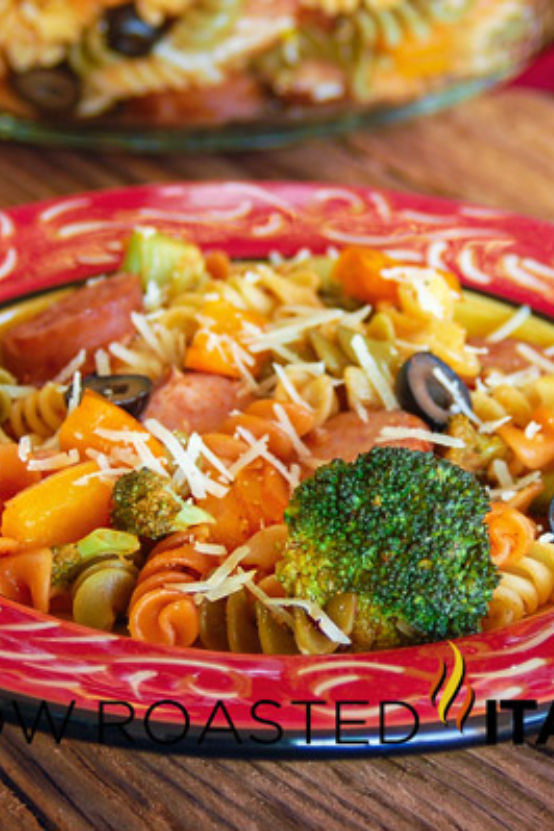 Smoked Sausage Pasta and Vegetable Skillet in 30 Minutes