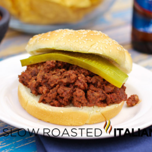 chipotle sloppy joe with pickle