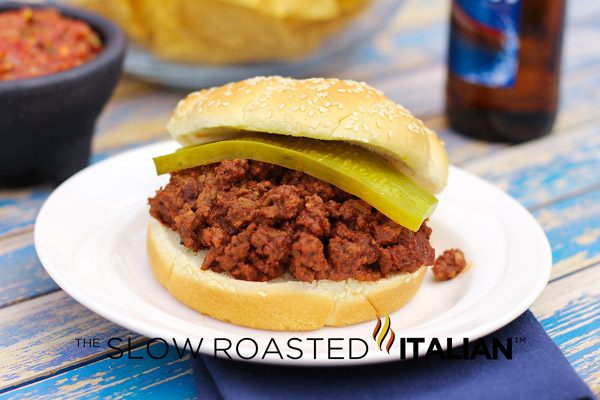 smoky chipotle sloppy joes