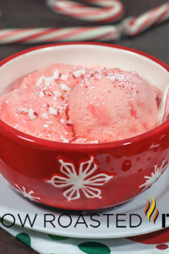 Candy Cane Peppermint Ice Cream