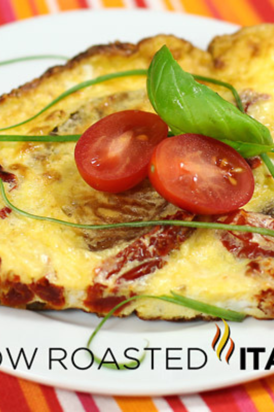 Fully Loaded Parmesan Frittata for Two in Just 15 Minutes