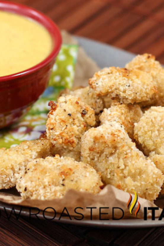 Homestyle Baked Italian Chicken Nuggets