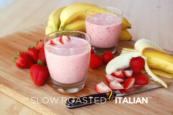 strawberry banana smoothie ingredients