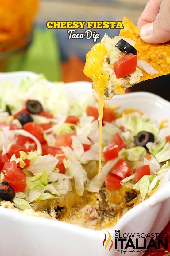 Fiesta Cheesy Taco Dip