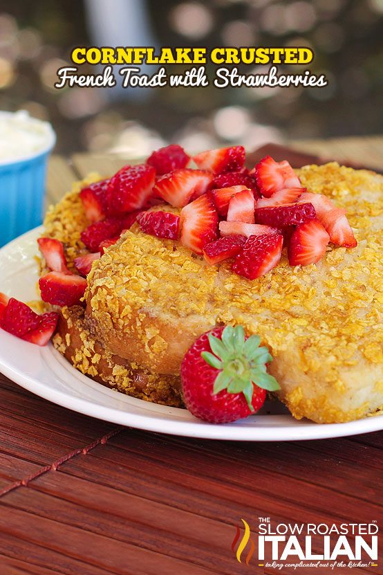 Corn Flake Crusted French Toast