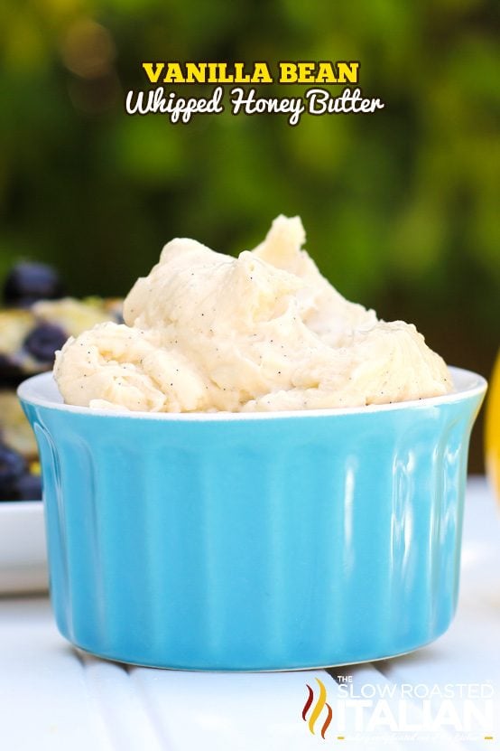 Vanilla Bean Whipped Honey Butter