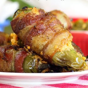 titled, southwestern grilled bacon wrapped jalapeno poppers