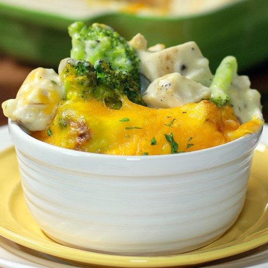 cheesy chicken and broccoli casserole