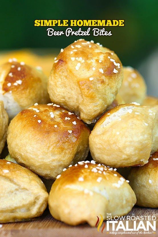 Simple Homemade Beer Pretzel Bites