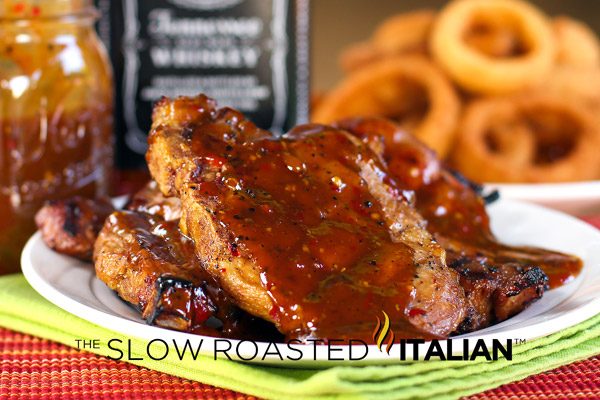 whiskey pork chops