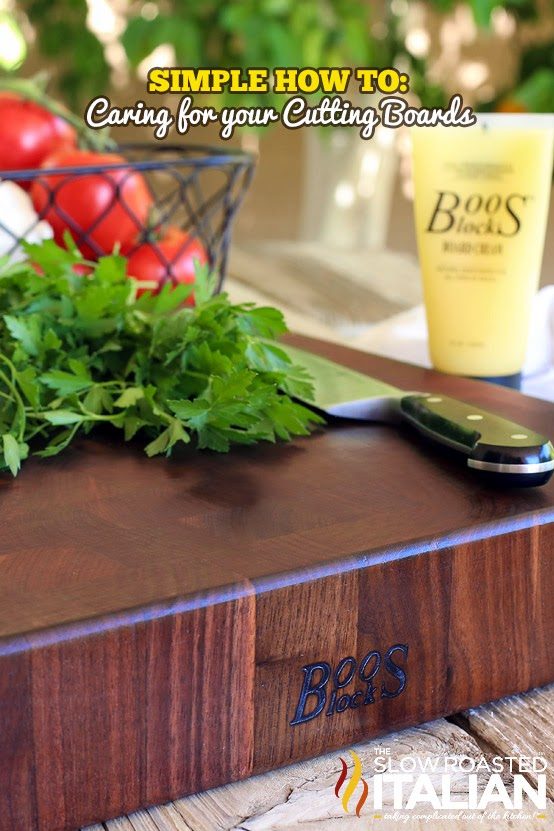 How To Care For Your Wood Cutting Boards