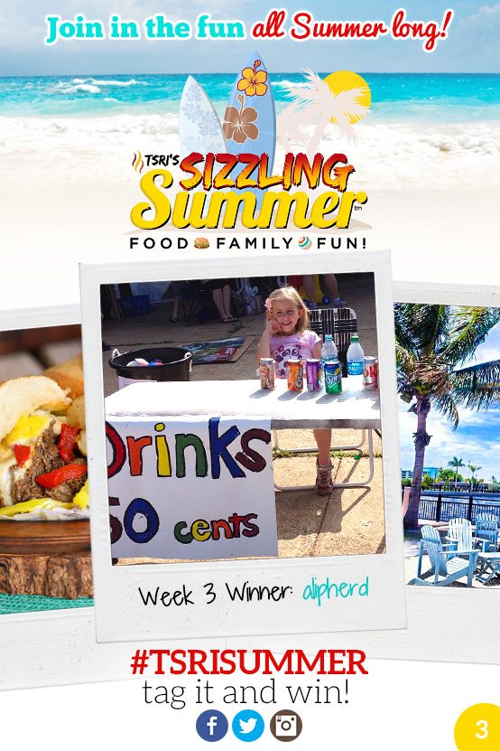 TSRI Sizzling Summer – Food, Family, Fun – Week 3