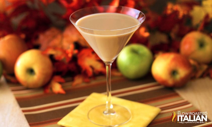 caramel apple martini