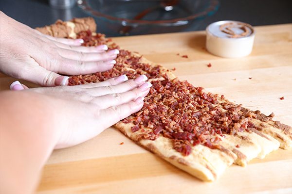 Lazy Day Bacon Cinnamon Rolls