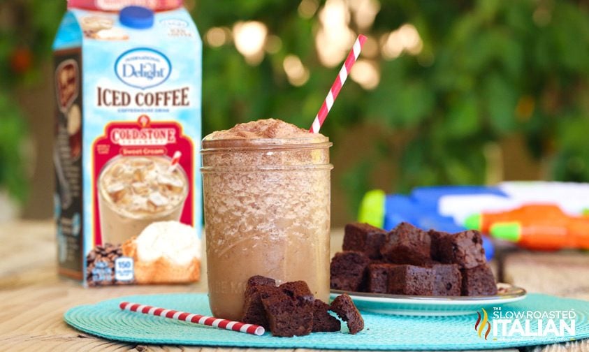  Brownies and Cream Frozen Shake