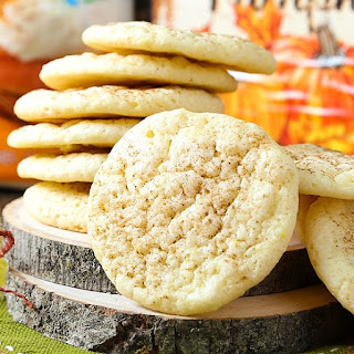 Pumpkin Spice Crinkle Cookies