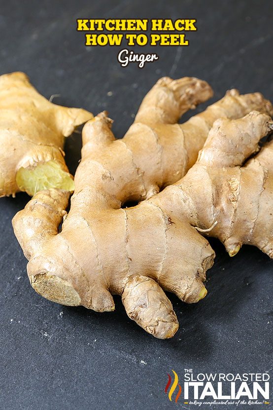 Kitchen Hack: Peeling Ginger