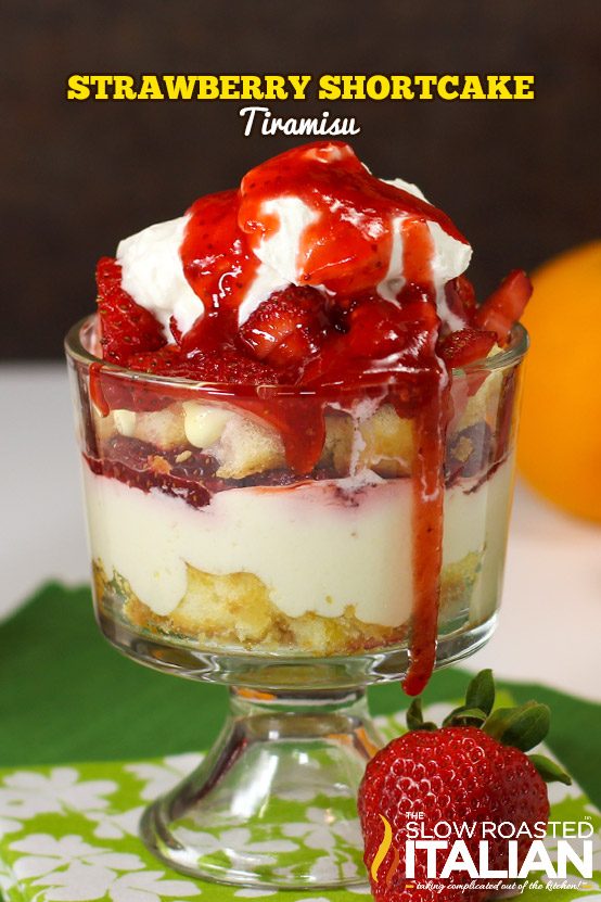 Strawberry Shortcake Tiramisu