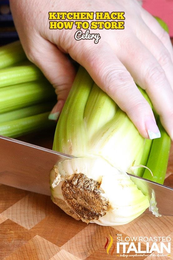Kitchen Hack: How to Store Celery