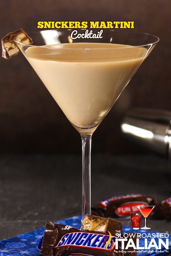 Snickers Martini Cocktail