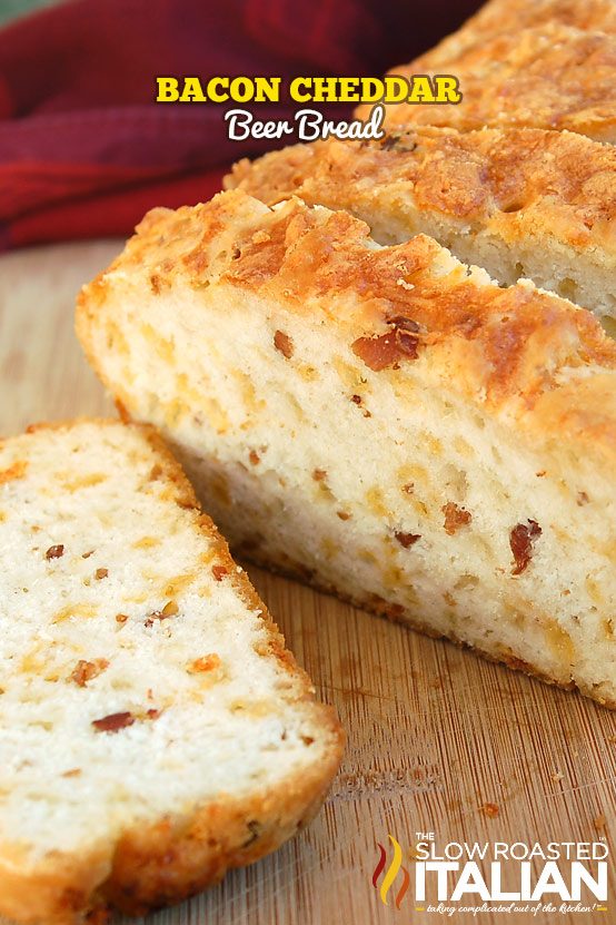 Bacon Cheddar Beer Bread