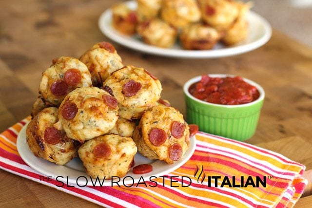 cheesy pepperoni pizza puff