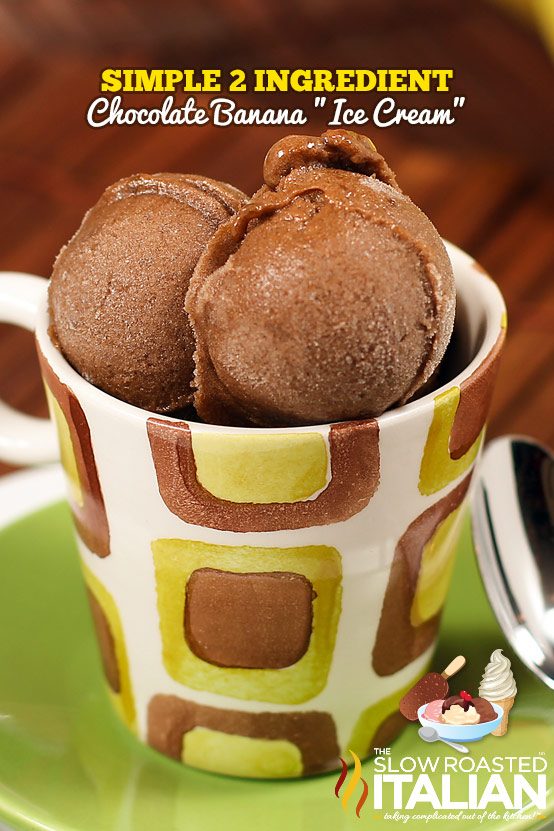 Chocolate Banana Ice Cream