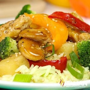 Pineapple Chicken Skillet with Broccoli